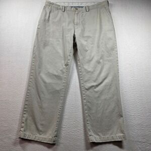 Polo Ralph Lauren Mens Relaxed Fit Chino Pants Khaki Beige 38x29 100% Cotton